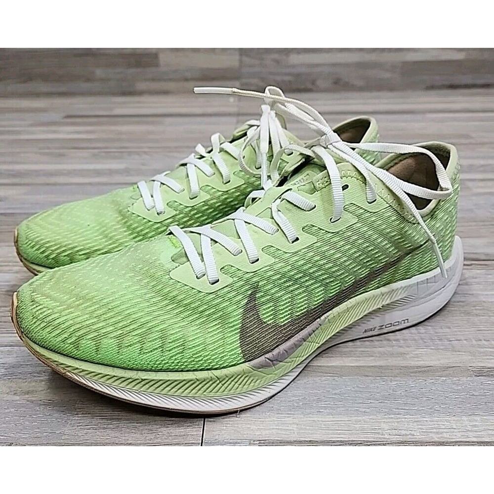 Nike Womens Zoom X Size 10 Lime Green AT8242-300 Running Shoes
